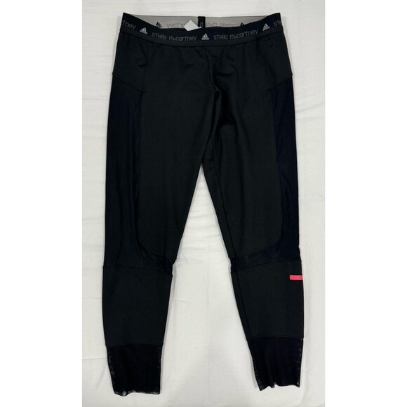 Adidas x Stella McCartney Black Women's Activewear Leggings - Size M - Picture 1 of 5